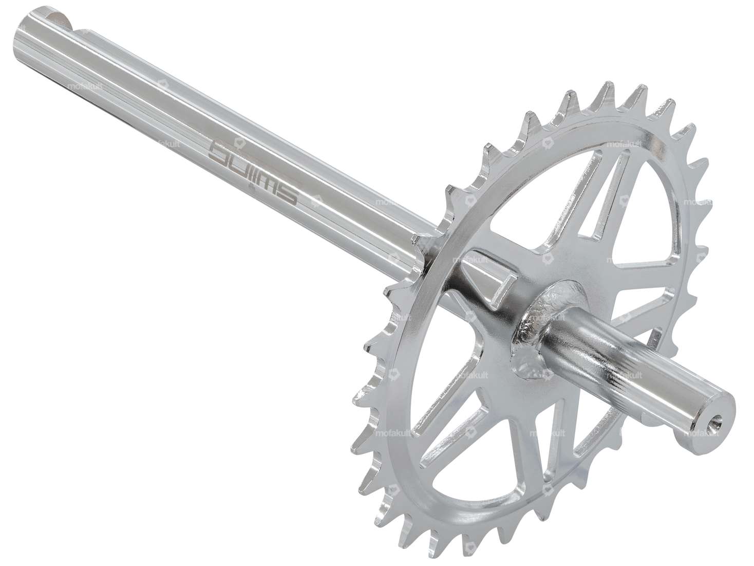 swiing® revival pedal axle with chrome rim | Zündapp Belmondo Carousel Image 1