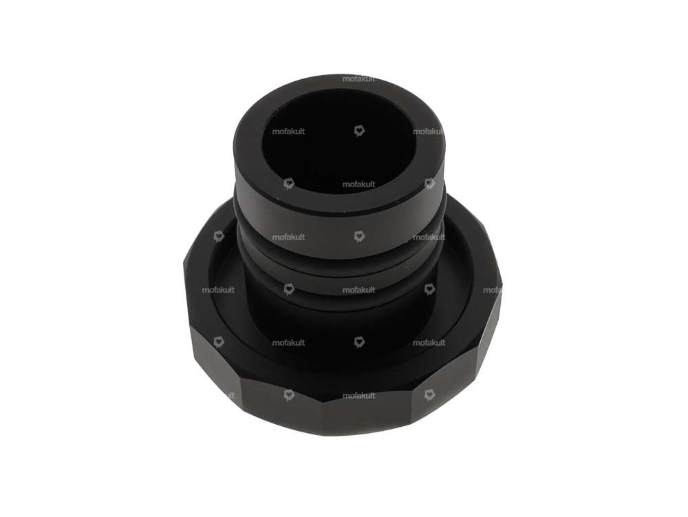 66HEROES Tankdeckel Alu eckig (zum stecken) schwarz | Puch Maxi Carousel Image 2