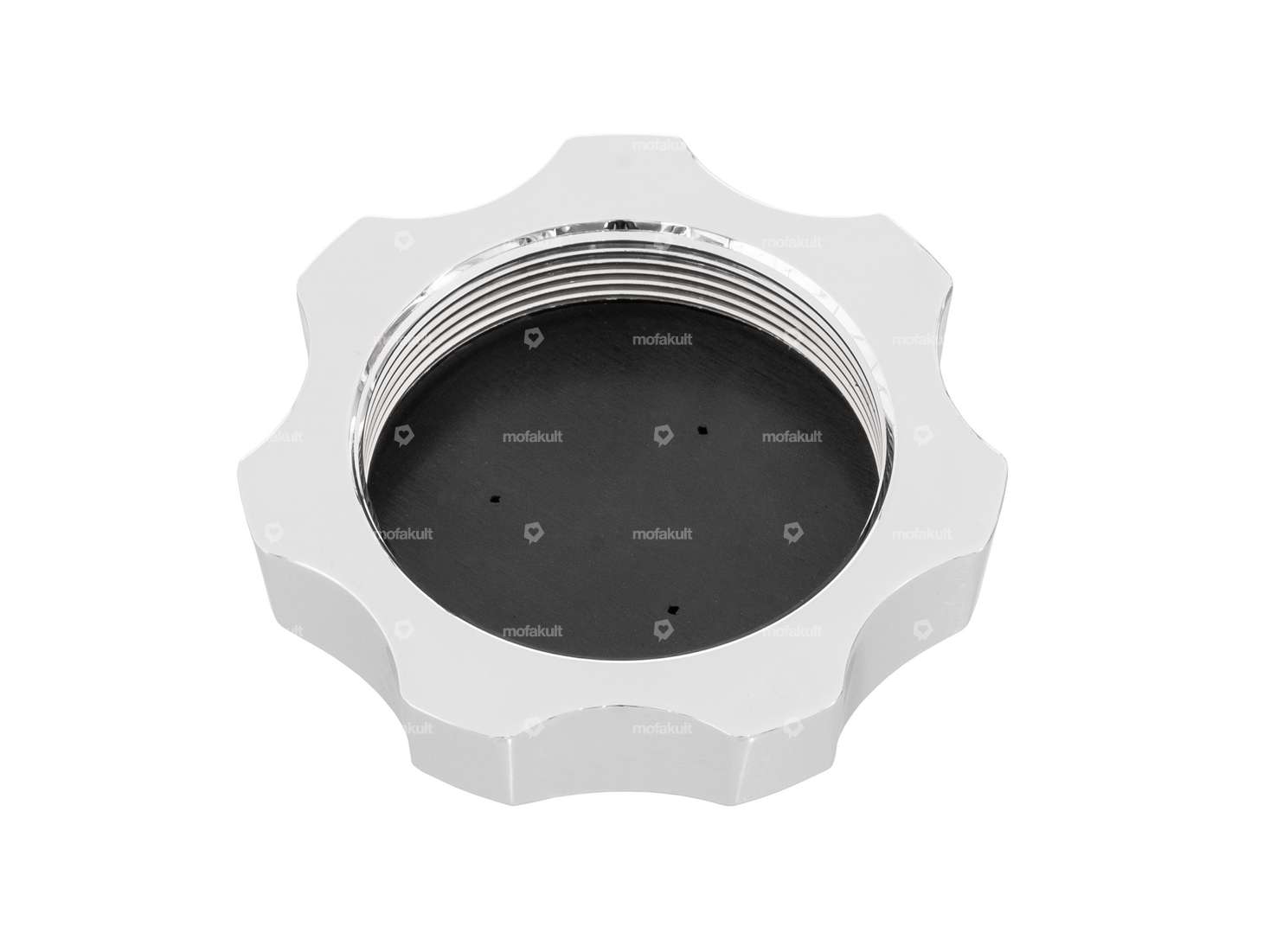 66HEROES Bouchon de réservoir M42x1.5 Alu Chrome | Sachs Carousel Image 2