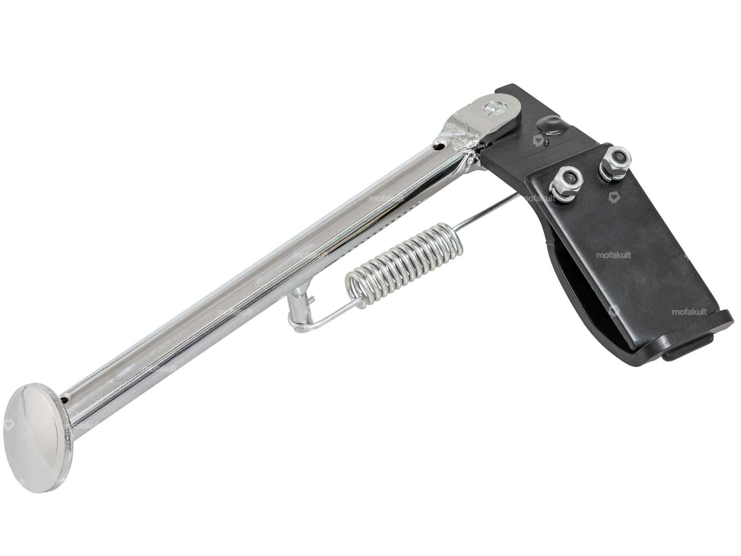 Béquille latérale chromée (massive) | Puch Maxi S,N, P1 / Supermaxi LG1, LG2 / X30 NS, NL, NG, N-2AH Carousel Image 2