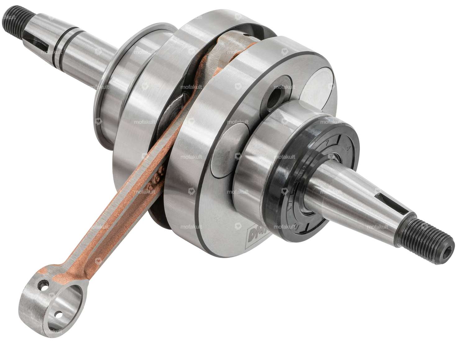 DMP vilebrequin à joues pleines avec roulements montés | Puch E50 Carousel Image 2