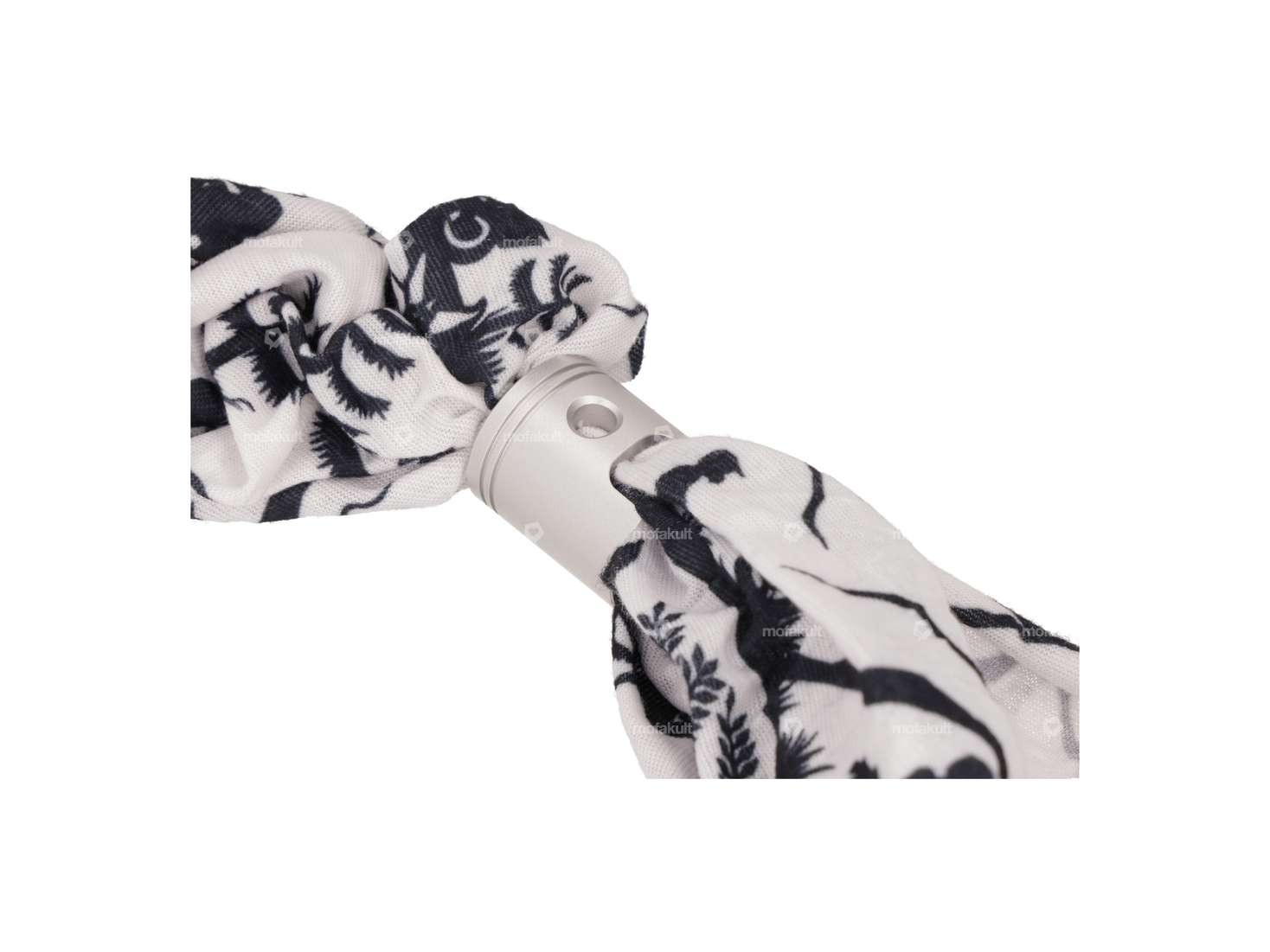 mk-Merch decorative flask for bandana silver Carousel Image 3