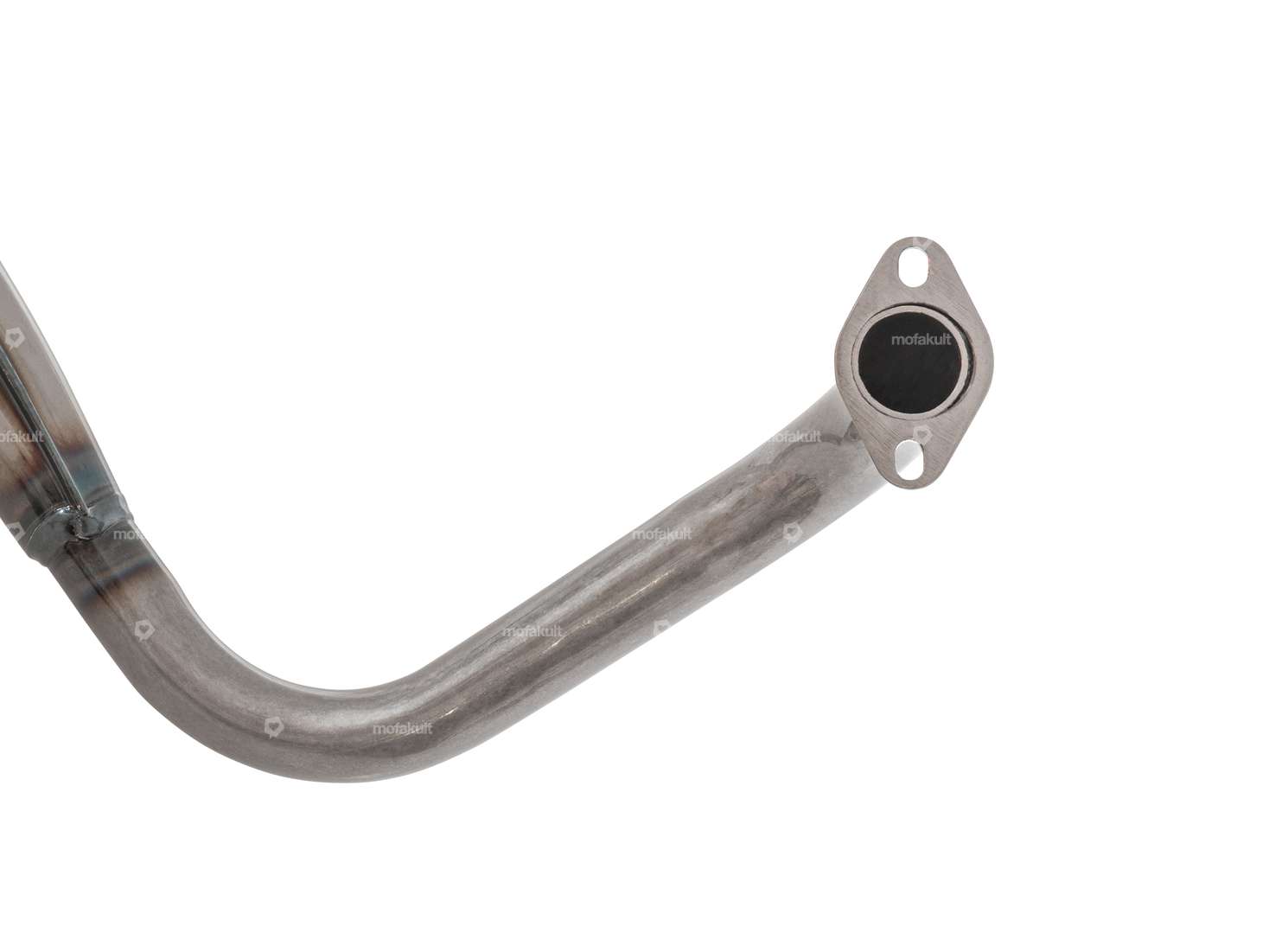 TECNO exhaust "flat belly" blanco | Puch Maxi Carousel Image 4