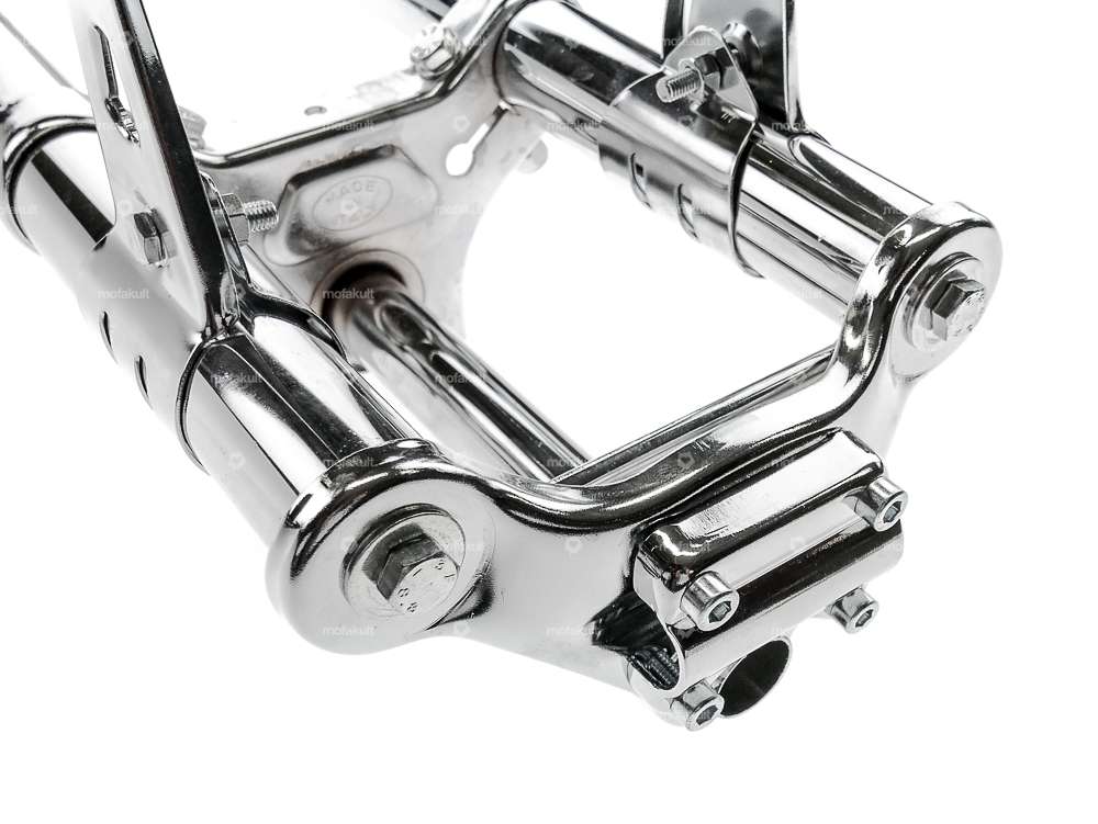 EBR fork upside-down reinforced (chopper) chrome | Puch Carousel Image 4