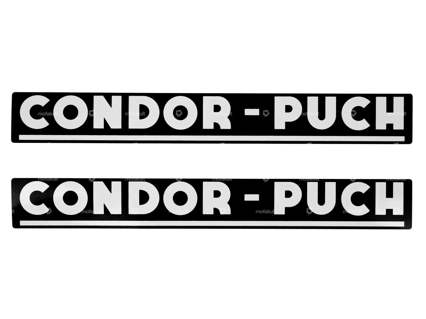 Kit d'autocollants "CONDOR - PUCH" 257 x 32 | Puch Condor X30 NS, NL Carousel Image 1