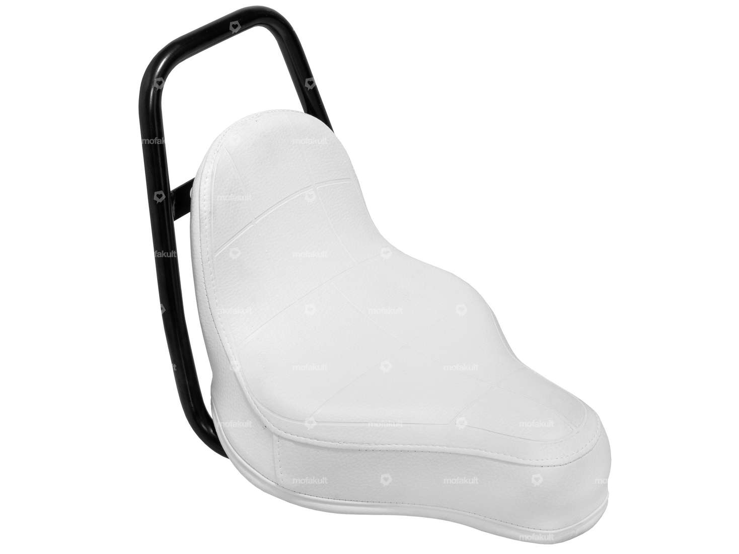 Selle "Hobby Rider" blanche Carousel Image 2