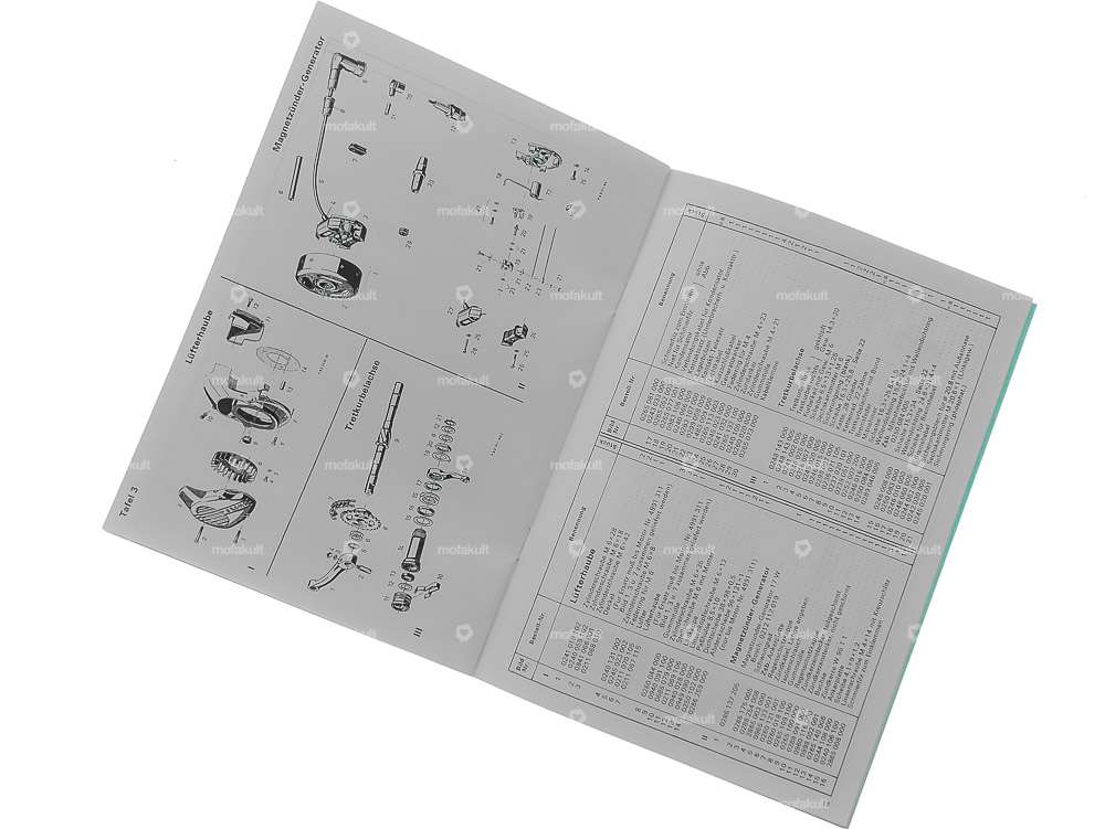 Ersatzteil-Liste | Sachs 50/2 MLC, 50/AMLC Motoren Carousel Image 3