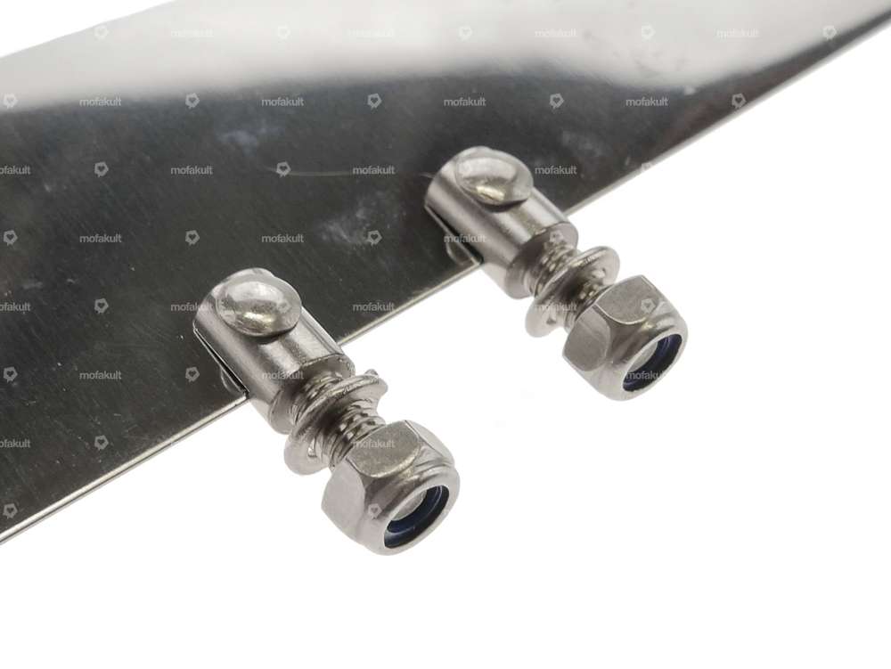 Déflecteur de garde-boue *goutte* Inox Carousel Image 2