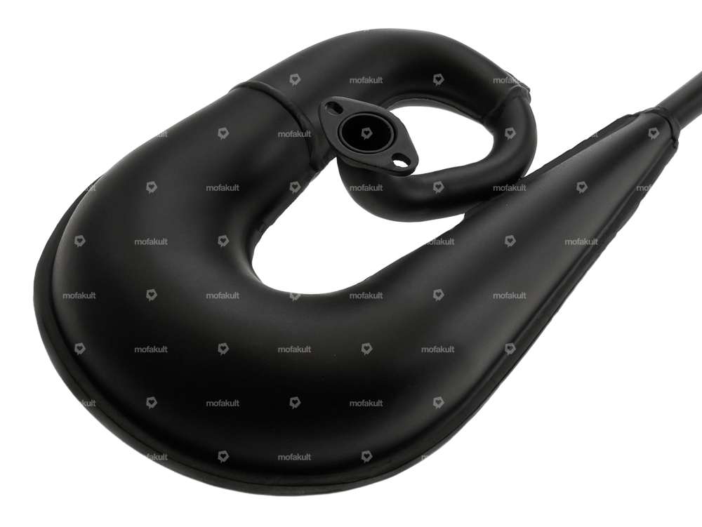 TECNO Circuit pot d'échappement noir | Puch Carousel Image 3