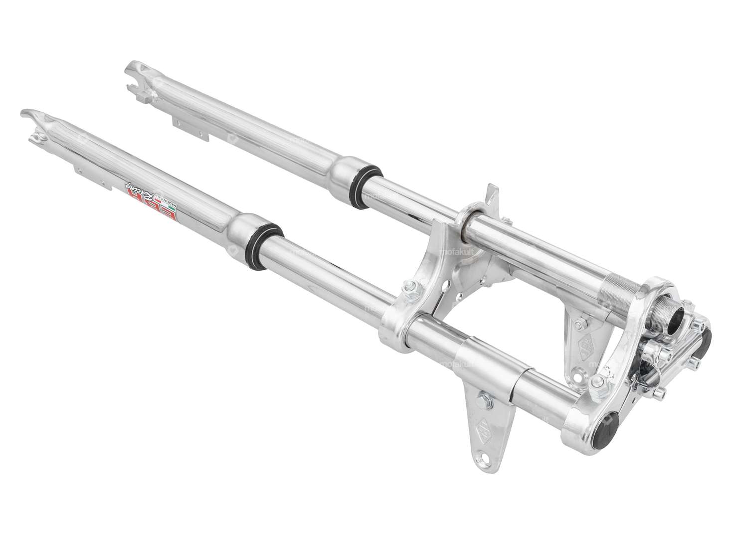 EBR Fourche télescopique (longue) avec pattes chromées | Puch Carousel Image 2