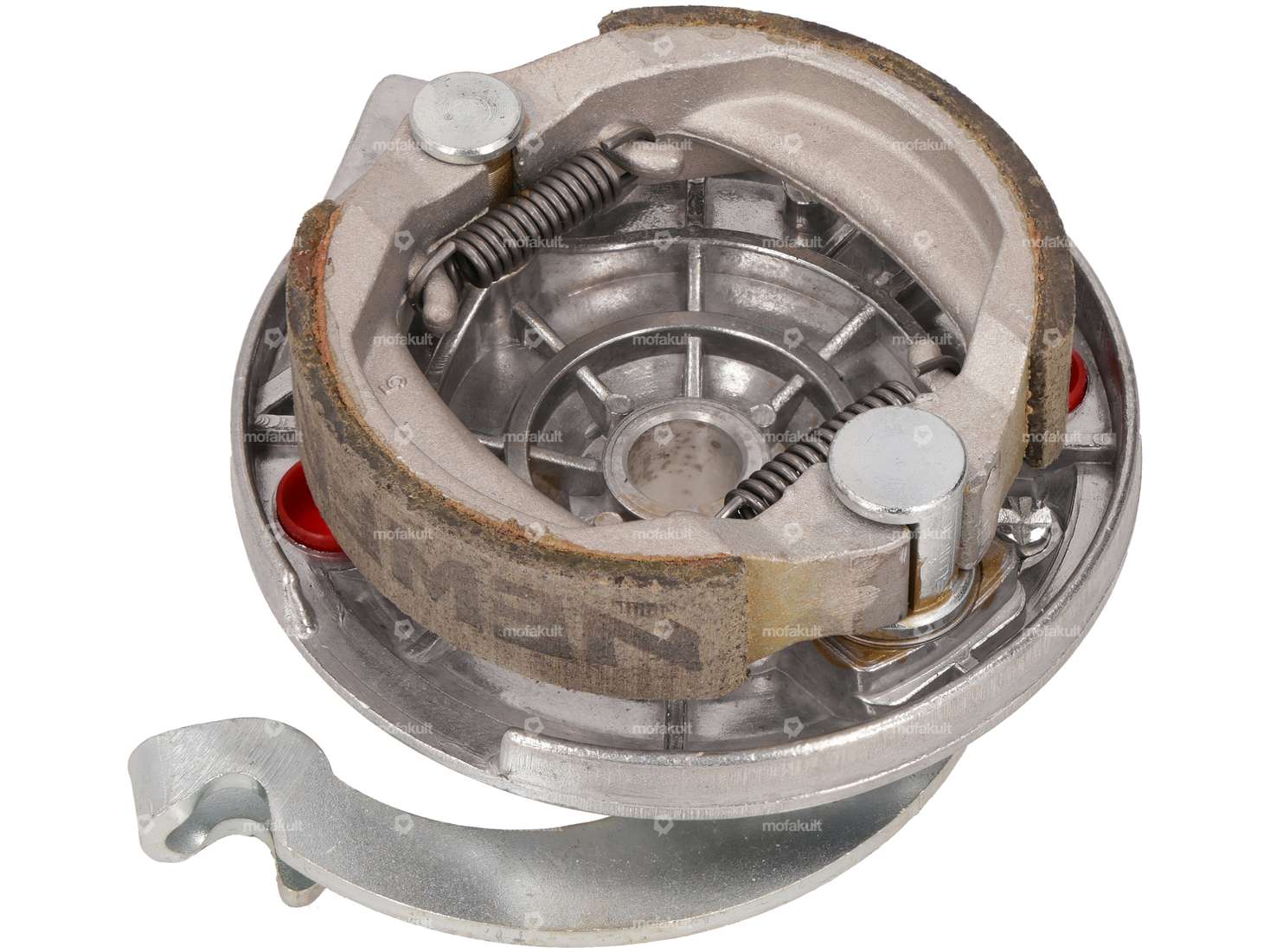 GPO Plaque d’ancrage de frein avant axe 11 mm | Puch Maxi S, N / X30 Sport NS, NL / Velux Carousel Image 2