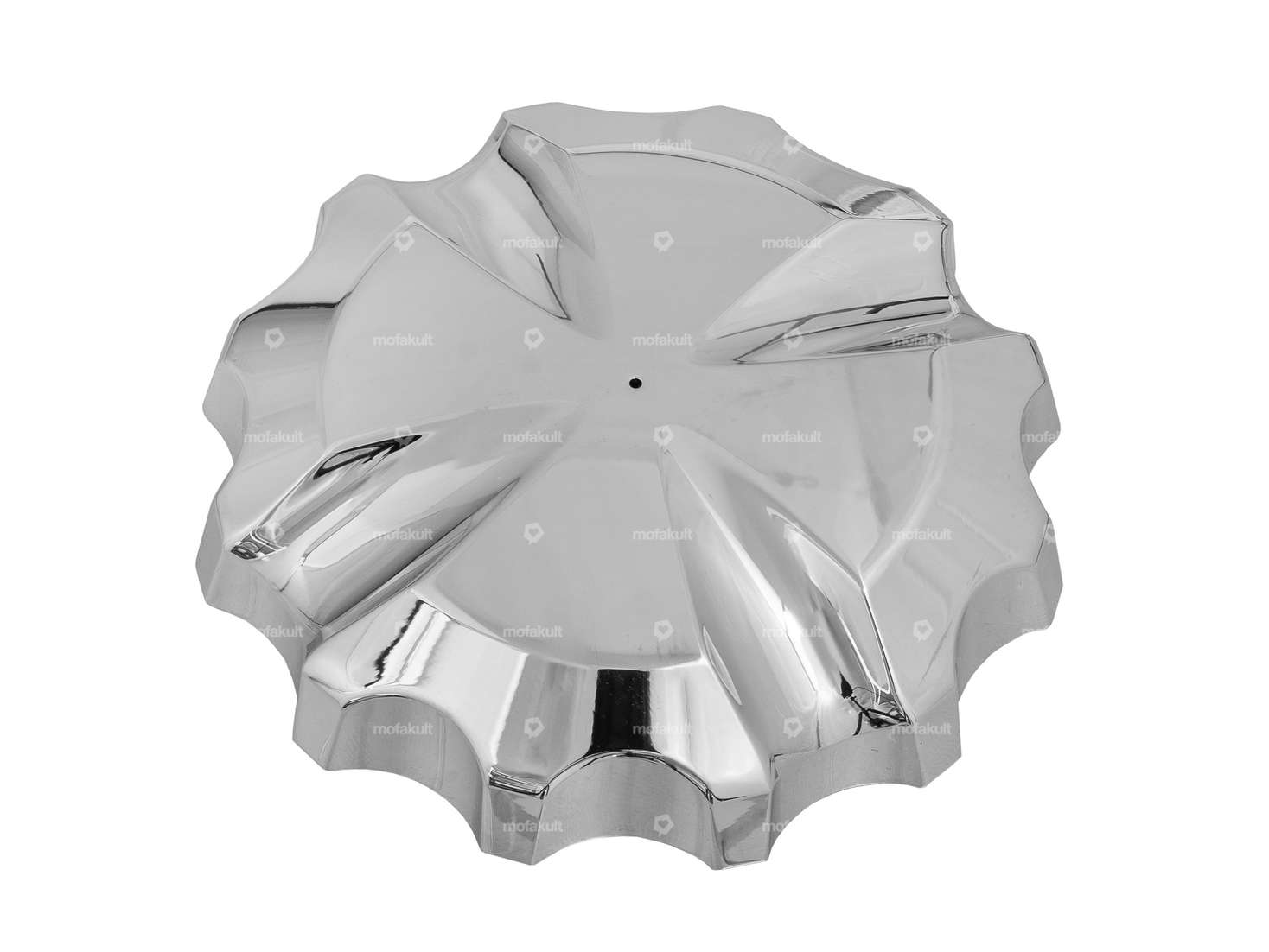 66HEROES Bouchon de réservoir "Iron Cross" baïonnette 40 mm chrome Carousel Image 1