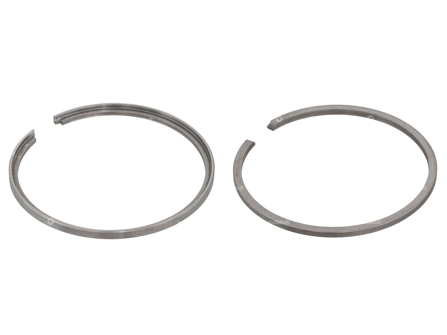 Segments de piston Meteor 38.6 mm (paire) | Piaggio Ciao, SI, Bravo, Boxer Carousel Image 2