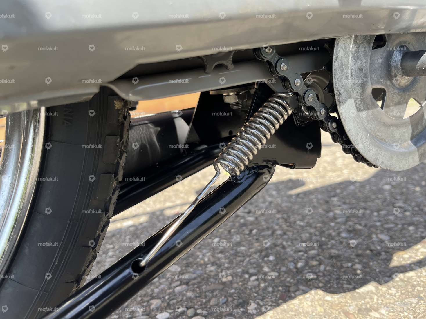 swiing® revival Ständerfeder Inox | Piaggio Boxer Carousel Image 2