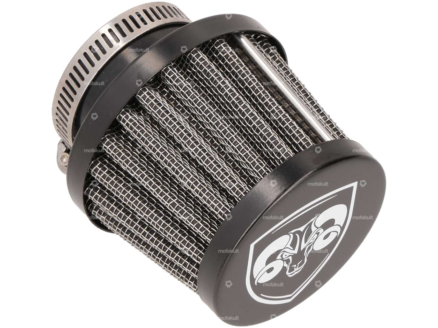 66HEROES Filtre à air champignon grille noire Dell'Orto PHBG (Ø=28 mm) Carousel Image 2