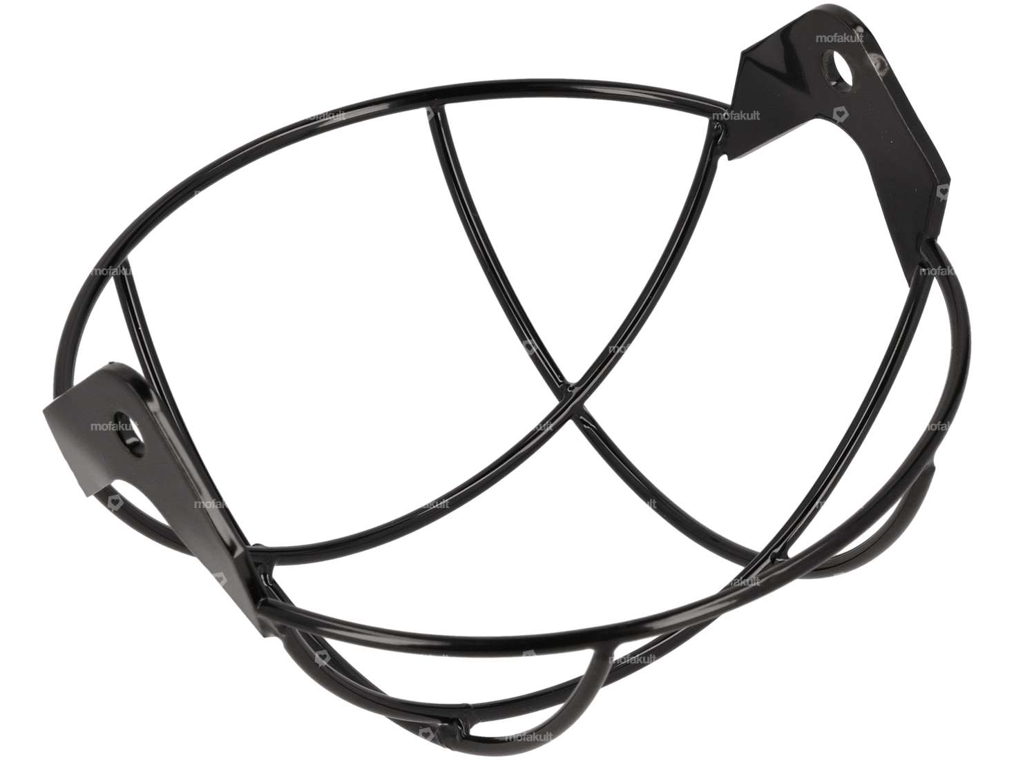 MLM Grille de lampe ronde noire Carousel Image 2