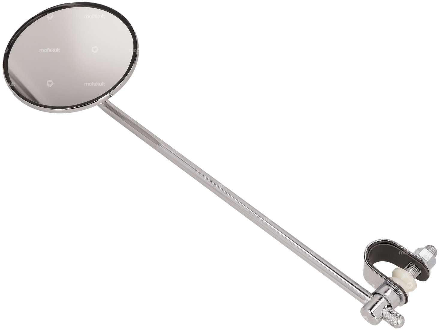 GPO Miroir rond (version longue) Chrome Carousel Image 3