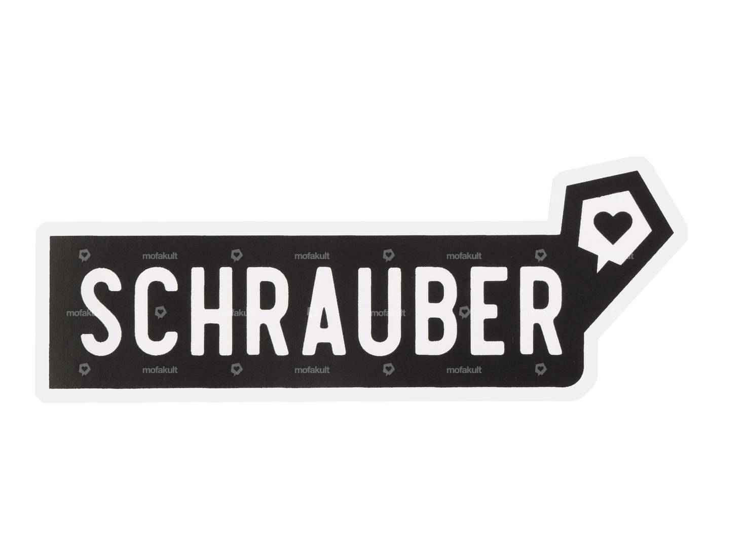 mk-Merch sticker "SCHRAUBER" 25 x 100 mm Carousel Image 1