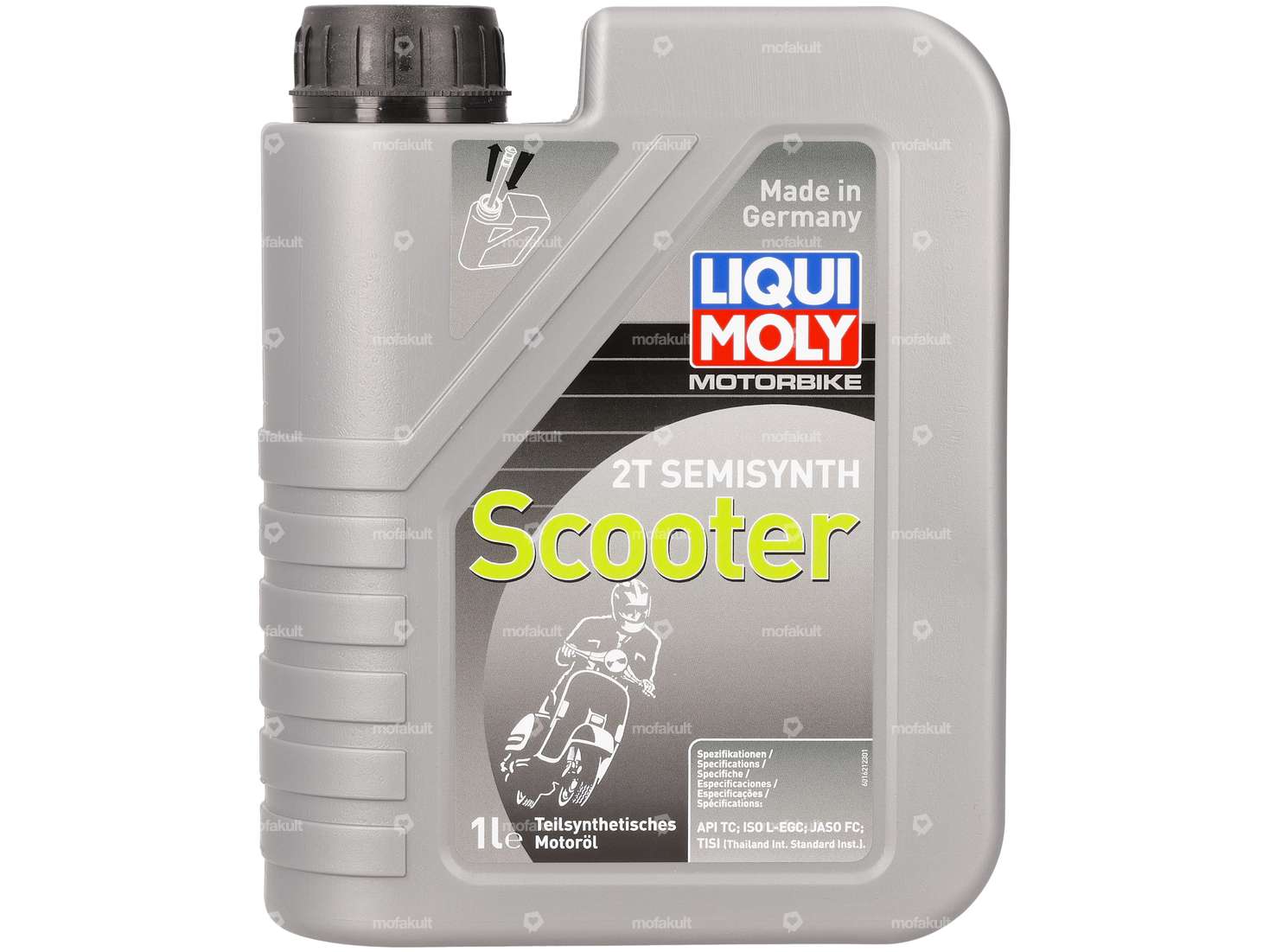 LIQUI MOLY 2-Takt Misch-Öl «Scooter» teilsynthetisch 1 L Carousel Image 1