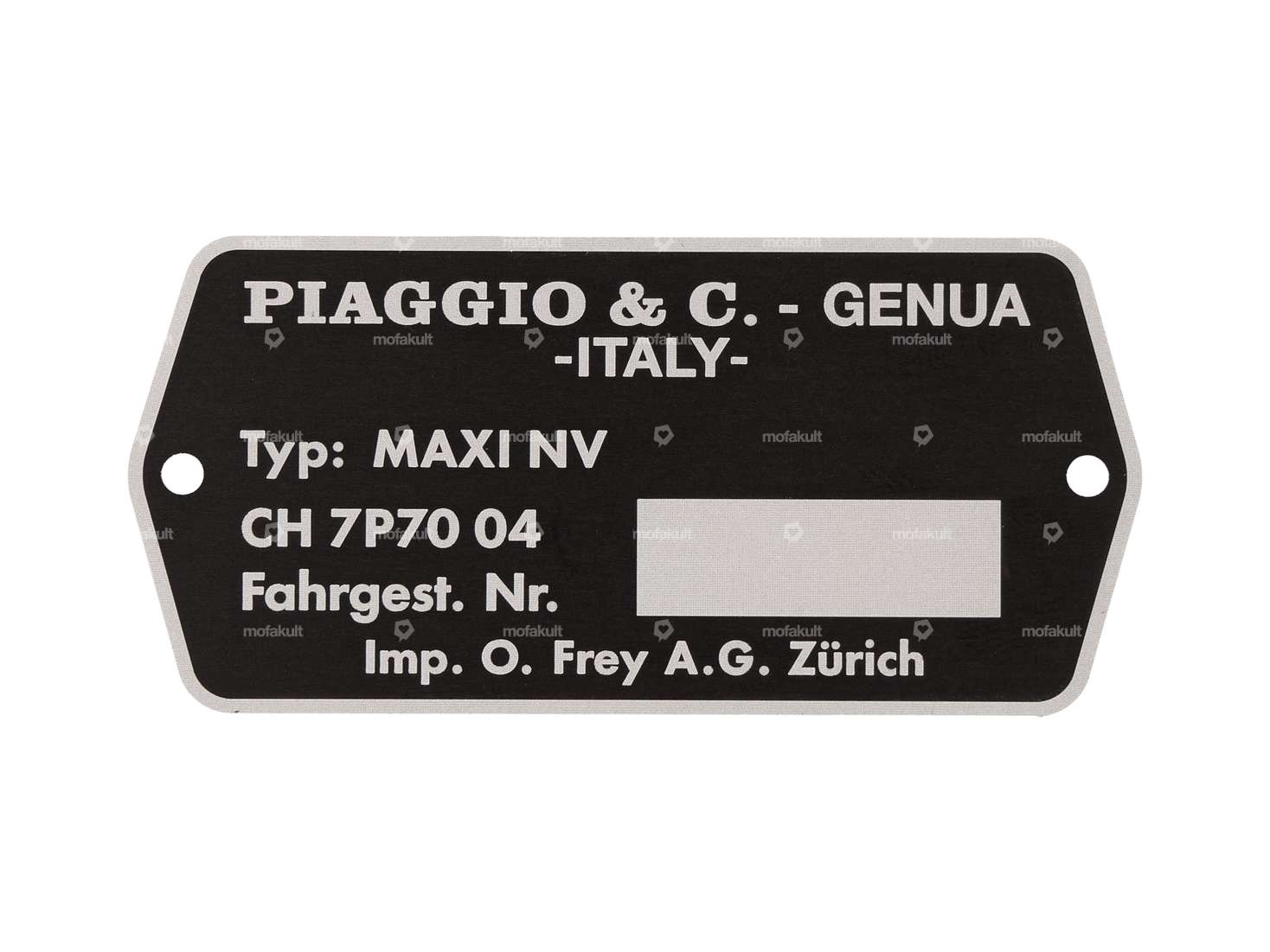 Typenschild CH7P7004 | Puch Maxi NV Carousel Image 1
