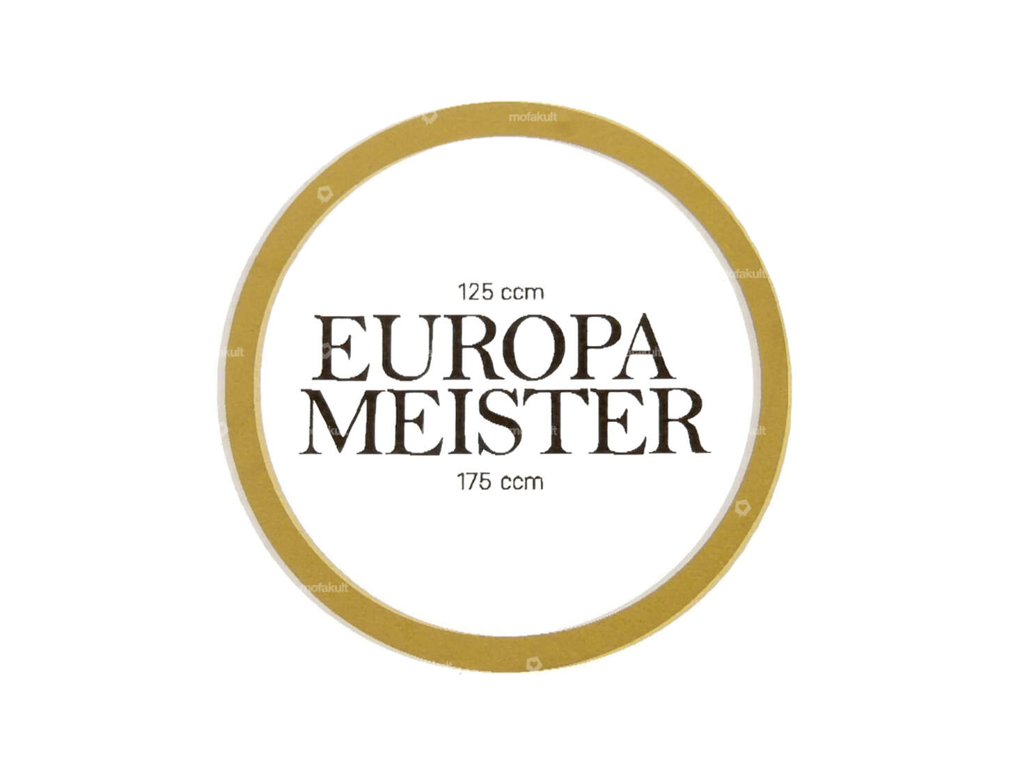 Champion d'Europe de la colle Puch Velux Carousel Image 1