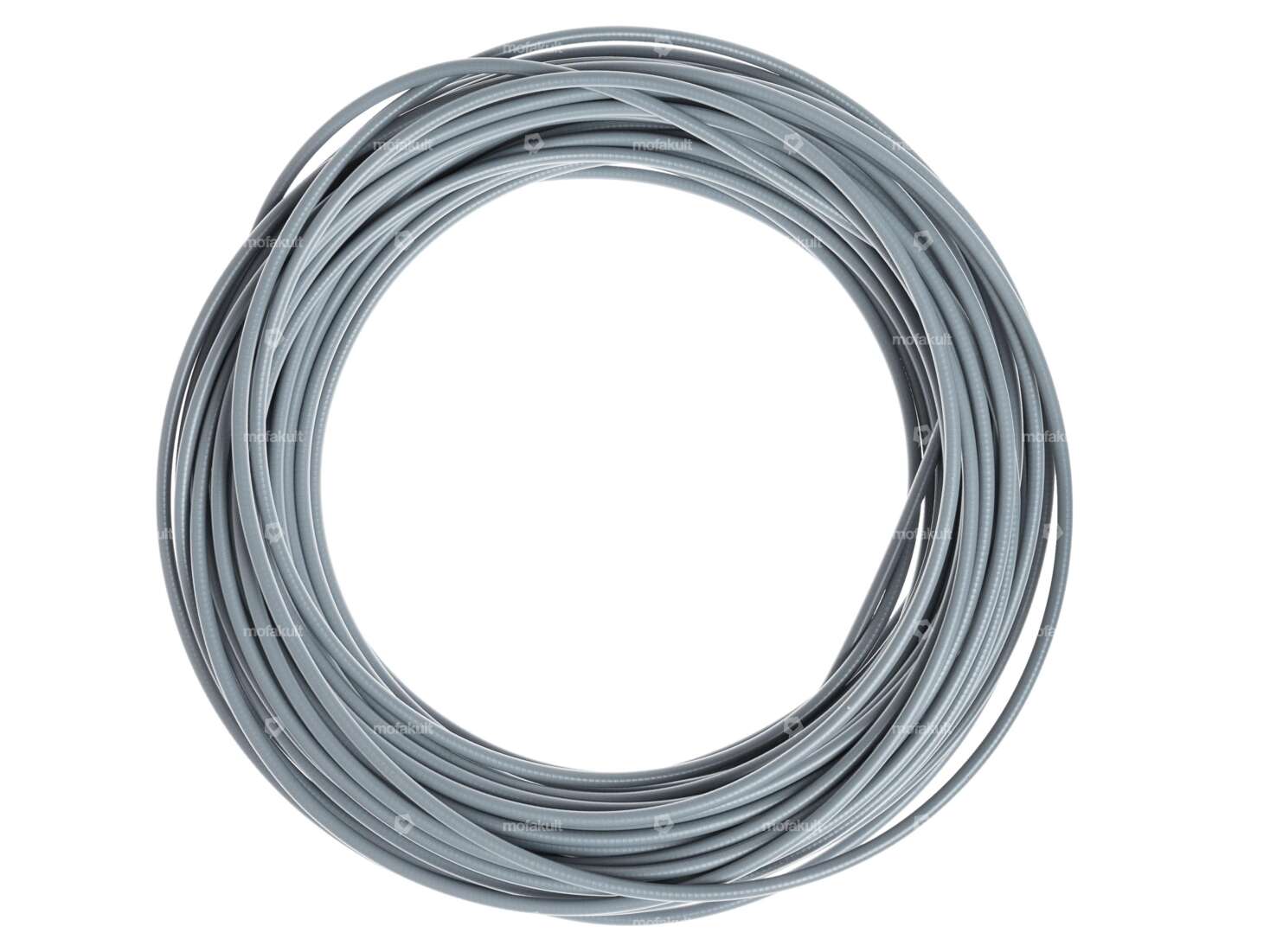 Cable sheath Ø 5 mm grey (25 meter roll) Metal inner sheath Carousel Image 1