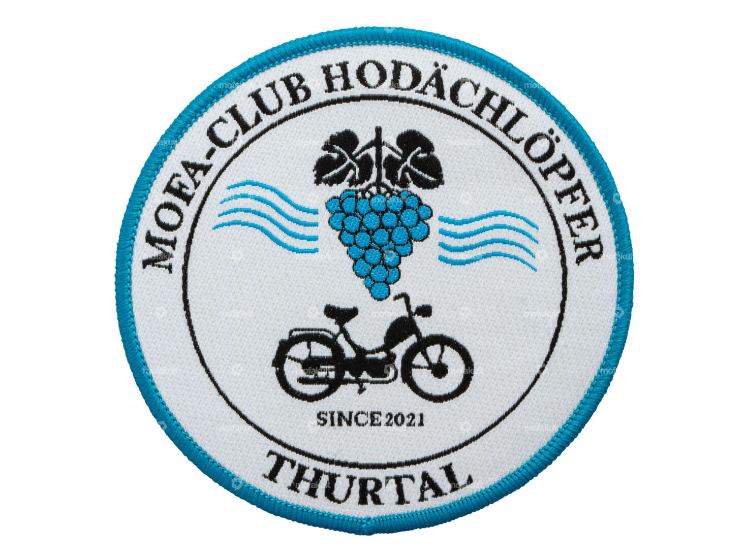 Gang Patch "Mofa-Club Hodächlöpfer Thurtal" Ø 80 mm Carousel Image 1