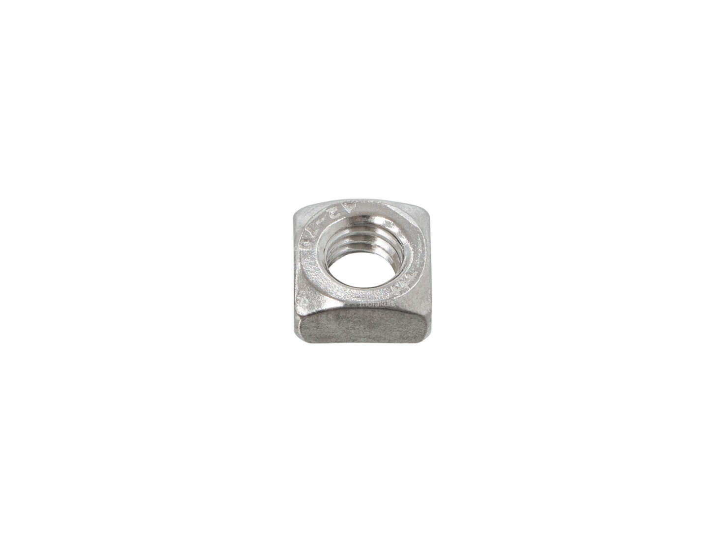 Nut M6 square Inox Carousel Image 1