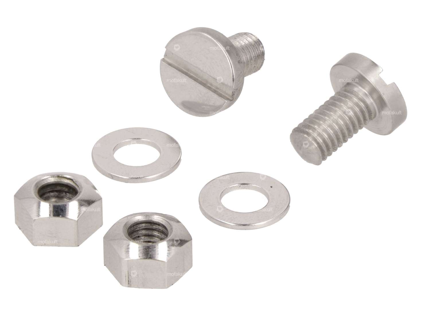 swiing® revival Kit de vis pour garde-boue avant Oldie-Look Inox | Piaggio Ciao Carousel Image 1