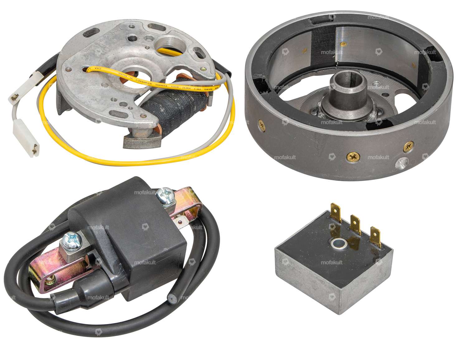 GPO CDI Zündung-Set linksdrehend 6V Carousel Image 2