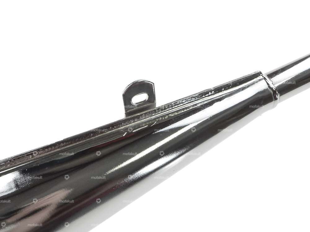 Echappement Bullet chrome / alu | Tomos A3 Carousel Image 4