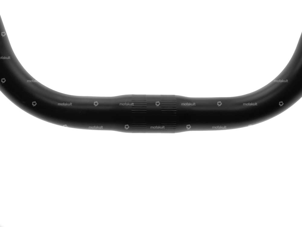 Guidon Potence 38 cm Apehanger (guidon polaire) noir Carousel Image 3