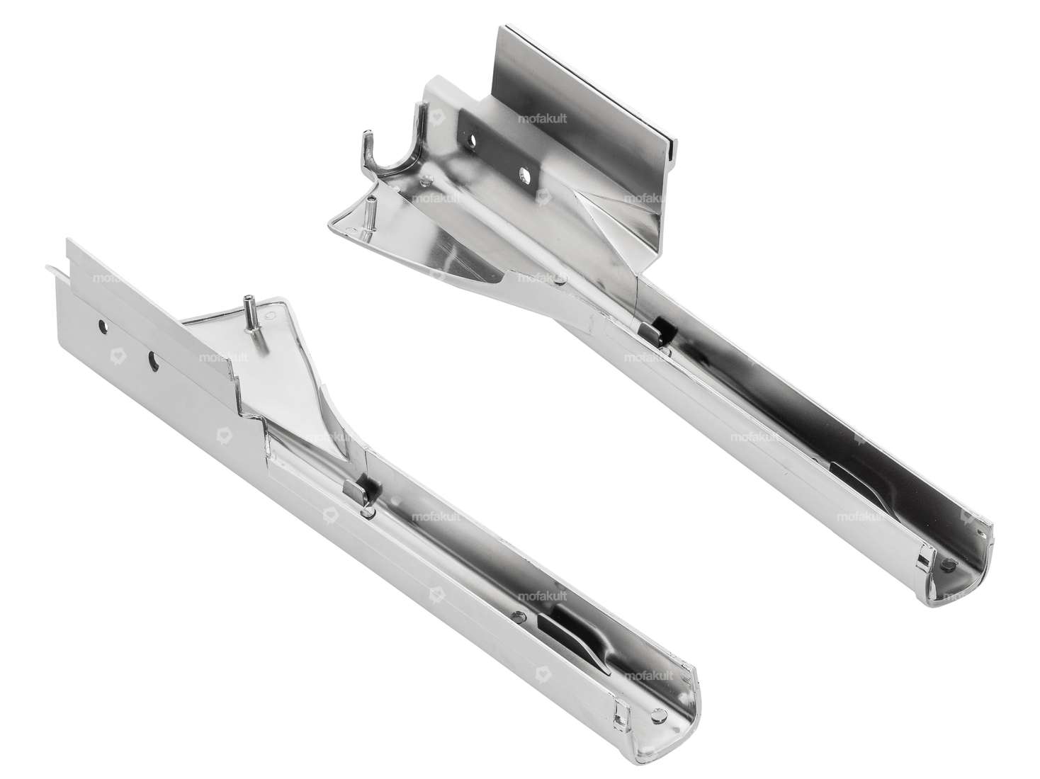 Kit cache longerons fourche chrome | Peugeot 103 MVL, SP, Vogue Carousel Image 2