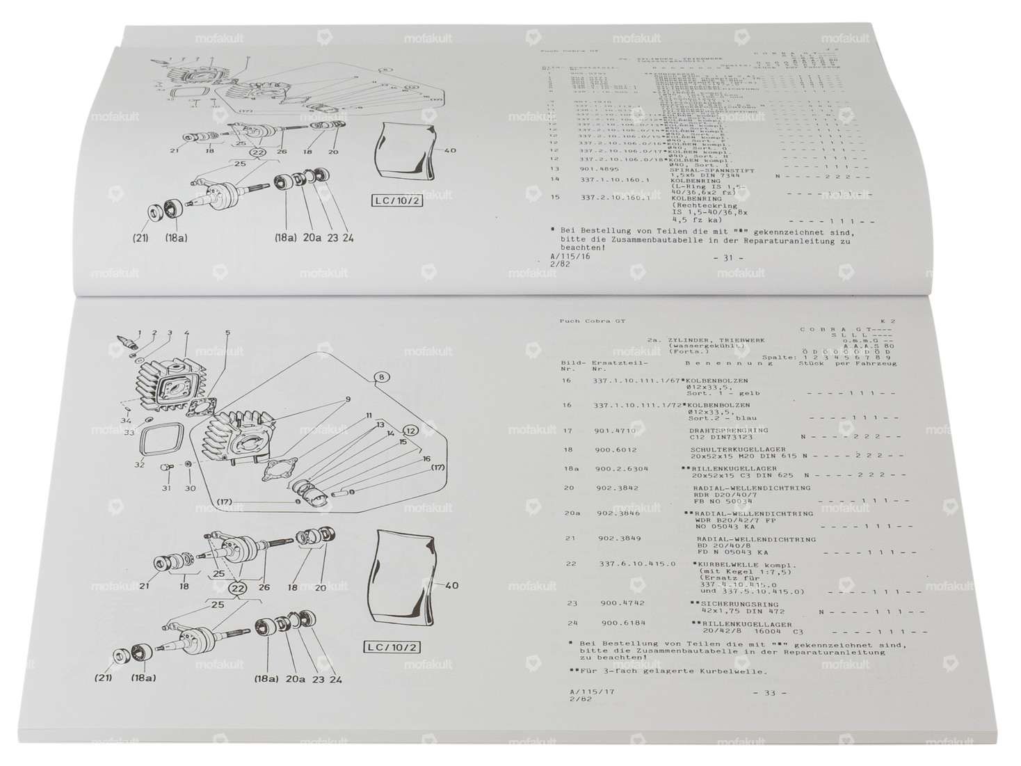 Ersatzteilkatalog | Puch Cobra 6-Gang (AT, DE) Carousel Image 3