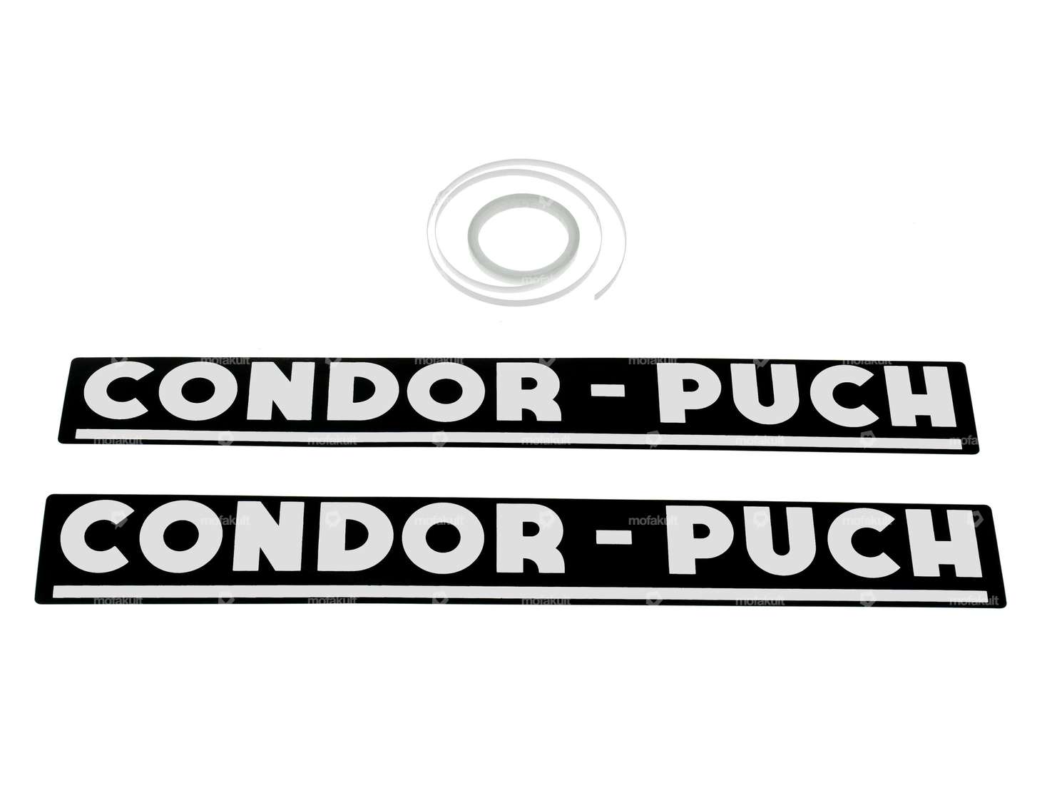 Kit d'autocollants "CONDOR - PUCH" 257 x 32 | Puch Condor X30 NS, NL Carousel Image 2