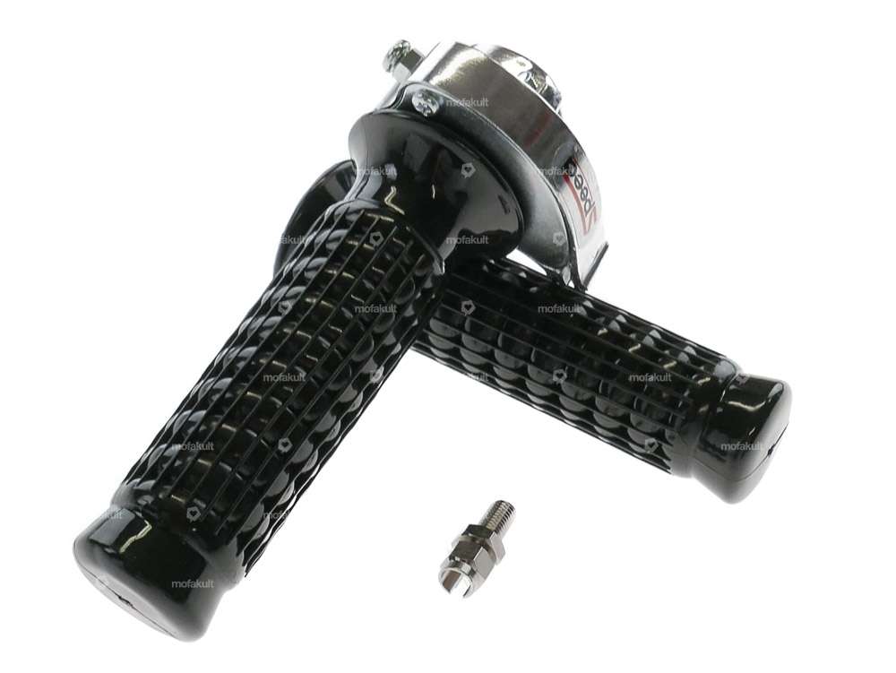 Poignée de gaz courte chrome Carousel Image 4