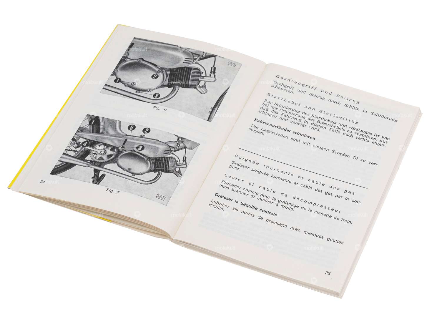 Operating instructions | Condor X30A Type 420 small motorcycle Carousel Image 3