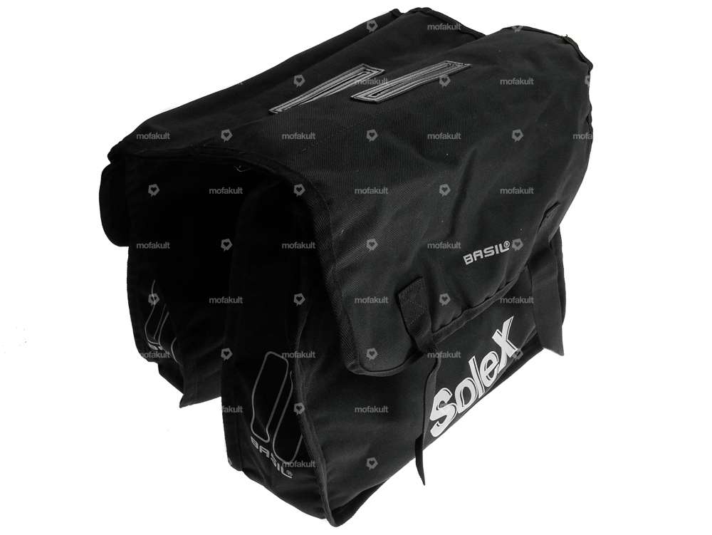 BASIL Gepäcktasche Solex Textil schwarz Carousel Image 1