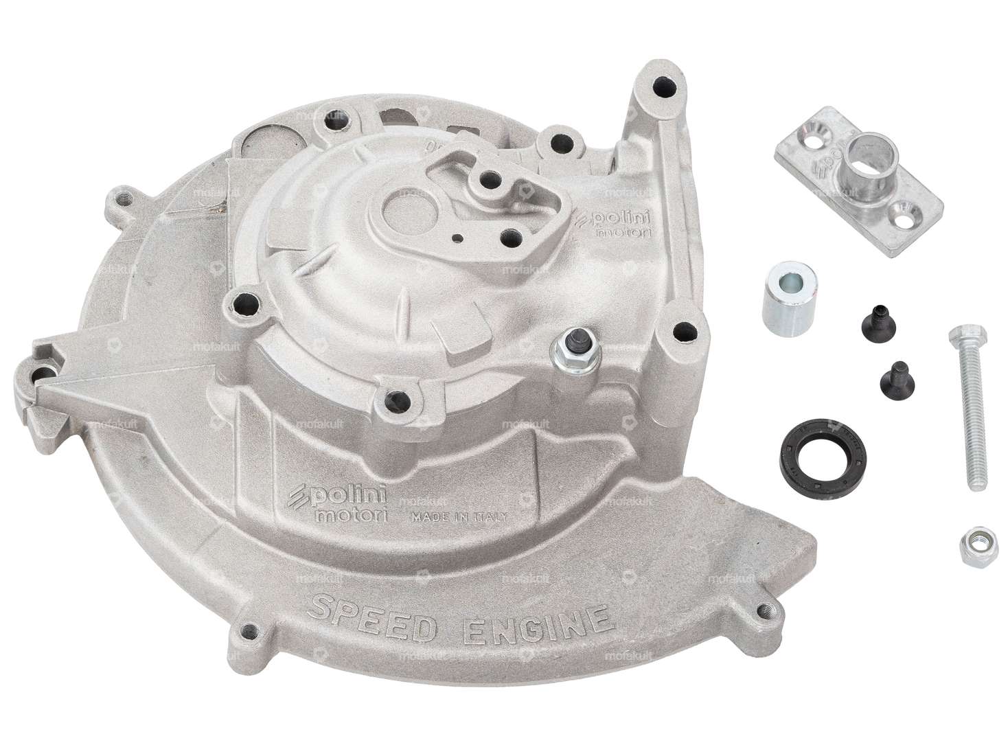 Polini Speed Engine Motorgehäuse Unterbrecherzündung | Piaggio Ciao, SI, Bravo, Boxer Carousel Image 2