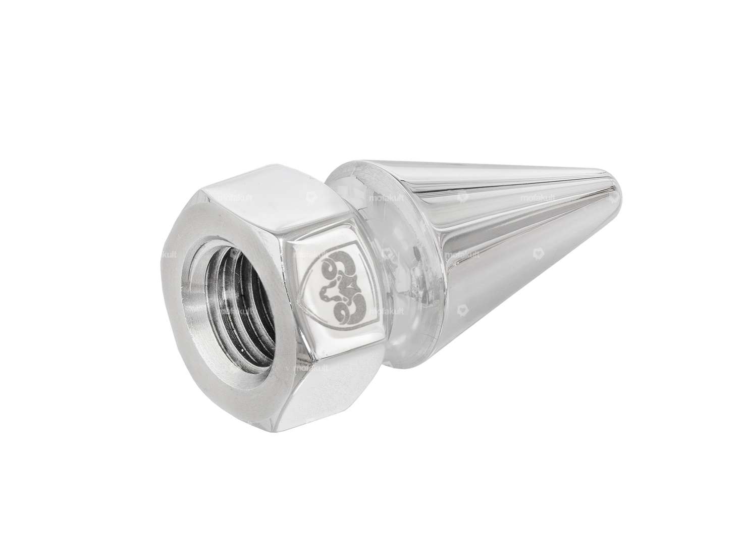 66HEROES Spitzmutter «Spike» M12x1 Radmutter Inox Carousel Image 3