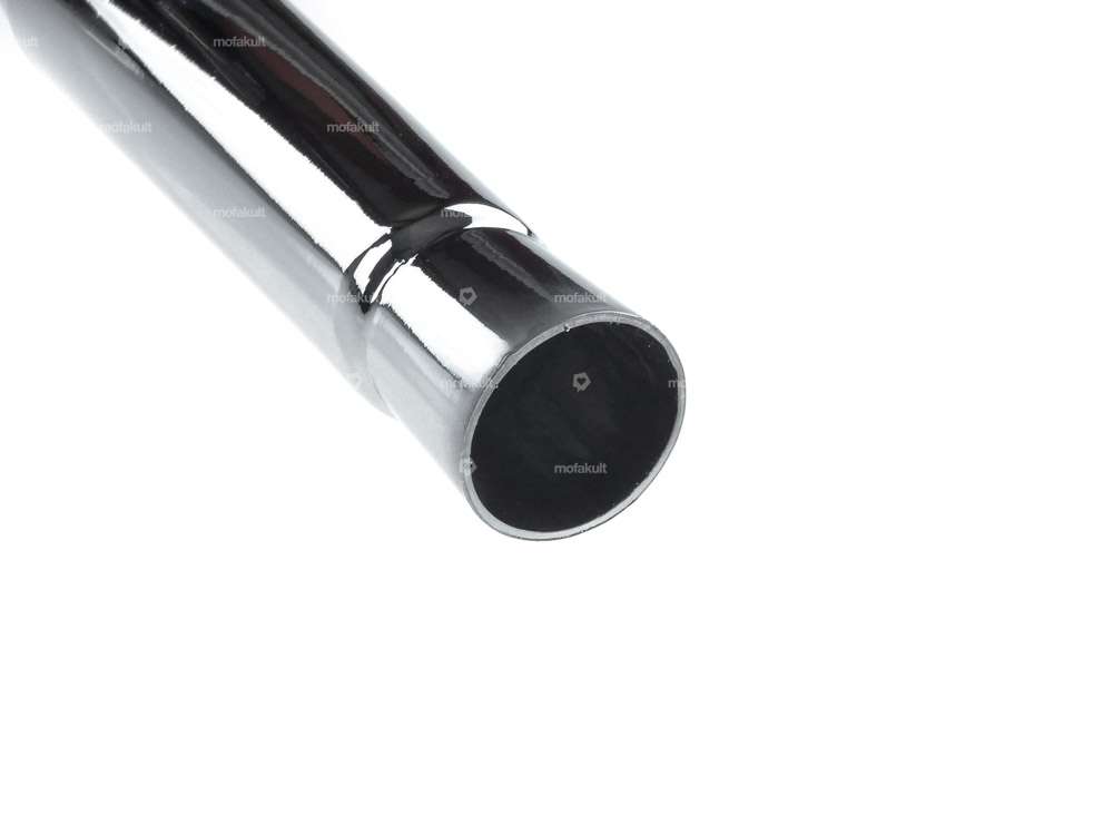 Flûte d'extrémité Ø 28 / 70 mm chrome Carousel Image 2