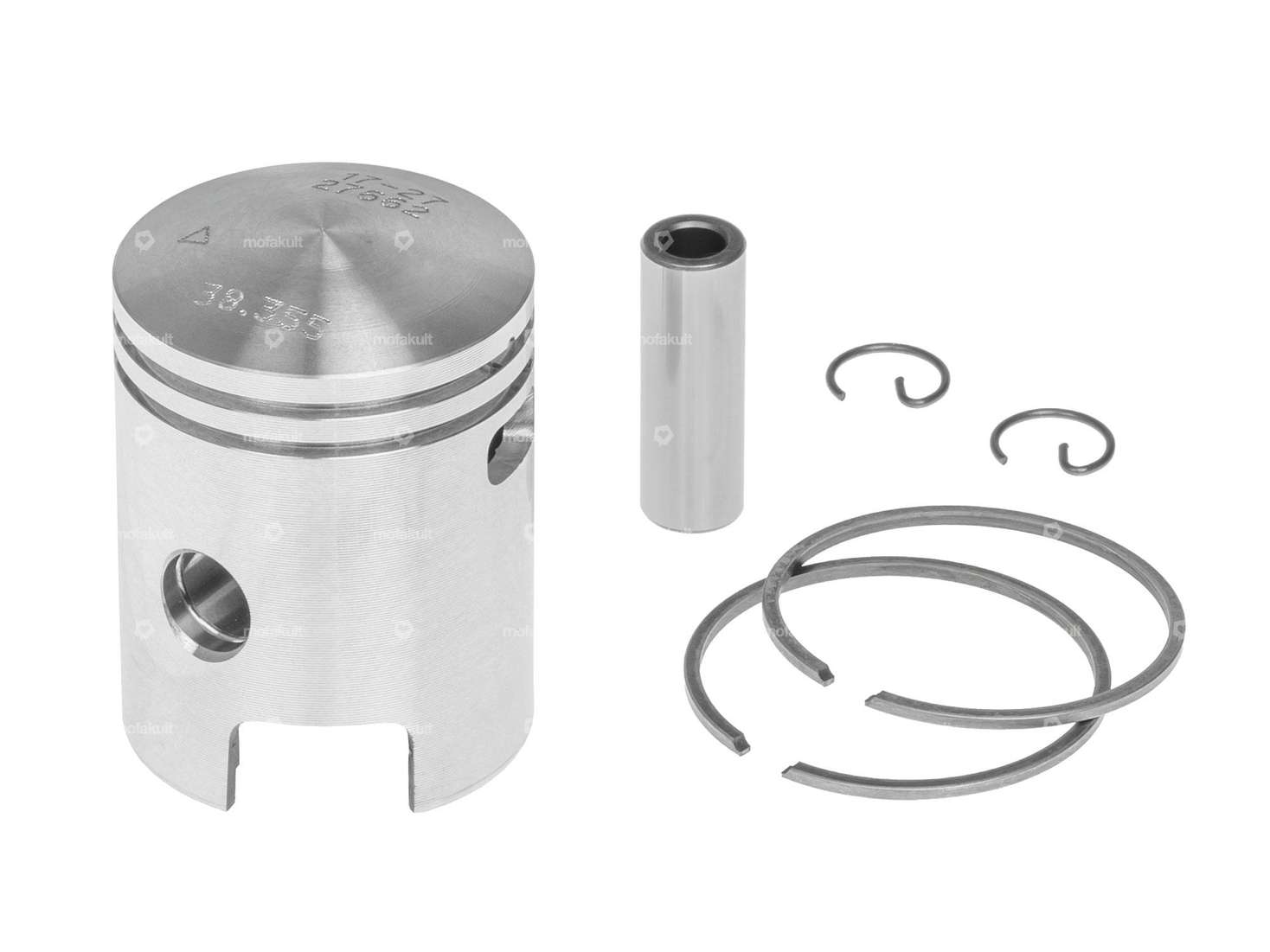 Piston Athena 38.4 mm (12 mm KoBo) | Piaggio Ciao, SI, Bravo, Boxer Carousel Image 1