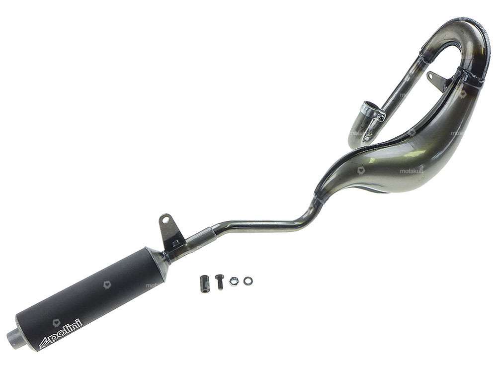 Polini pot d'échappement Top One avec silencieux alu | Piaggio Ciao Carousel Image 1