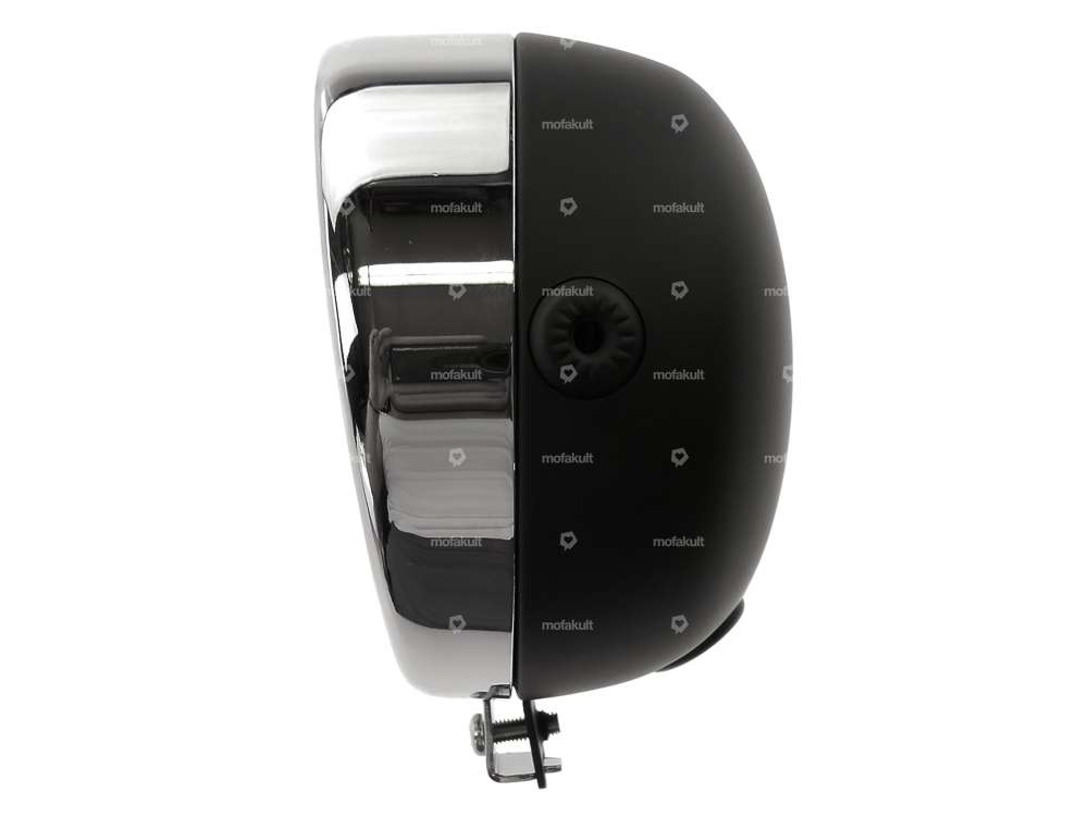 Headlights round black matt (with spoiler) Carousel Image 3