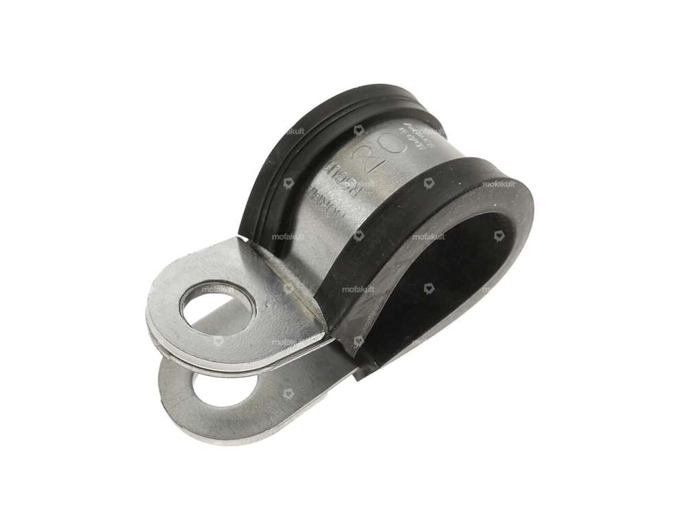 Cable clamp 20 mm rubber insert Carousel Image 1