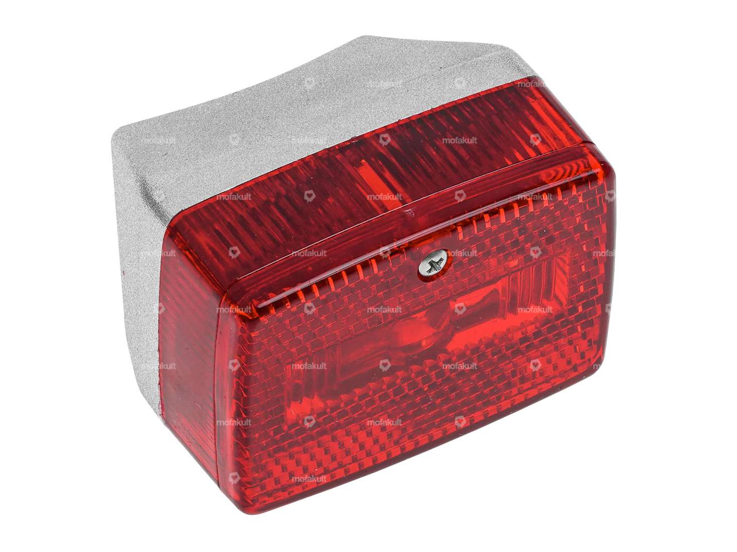 Rear light chrome matt - red Carousel Image 1
