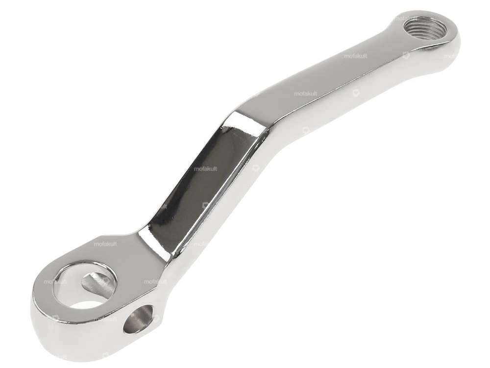 GPO Tretkurbel rechts Chrom 157 mm stark gekröpft, eckig Carousel Image 1