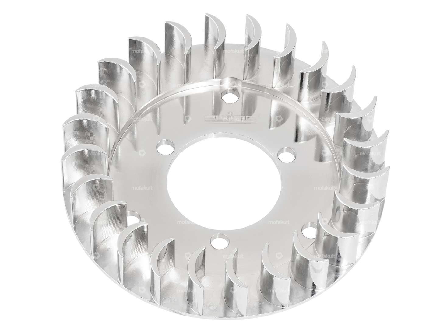 swiing® ingenious fan wheel chrome (EVO, HPI, Bosch, Ducati) | Sachs 50/2, 50/3 Carousel Image 1