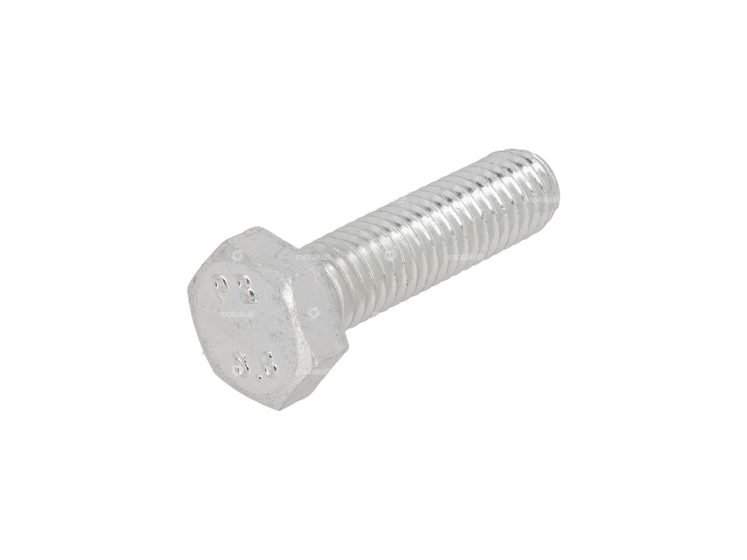 M8x30 hexagon head screw, galvanized Carousel Image 1