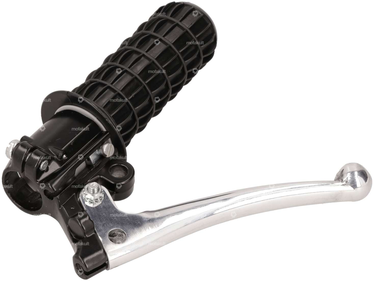 Throttle grip honeycomb (Magura replica) black Carousel Image 3